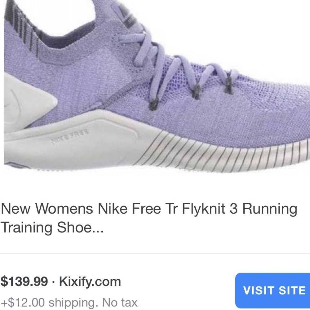 Women’s sz 9.5 Nike free TR flyknit 3